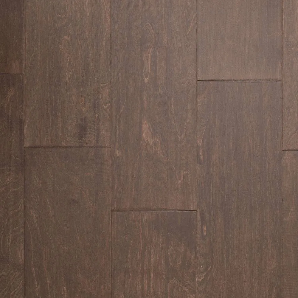 ASPEN FLOORING Braxton Birch 3/8 in. T x 6.5 in. W Tongue and Groove Light Distressed Engineered Hardwood Flooring (43.58 sq. ft./case), photo 3 of 5