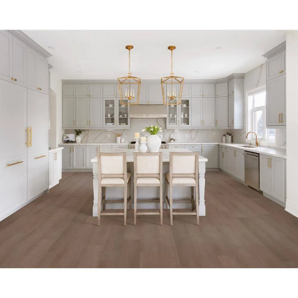 ASPEN FLOORING Braxton Birch 3/8 in. T x 6.5 in. W Tongue and Groove Light Distressed Engineered Hardwood Flooring (43.58 sq. ft./case), photo 2 of 5