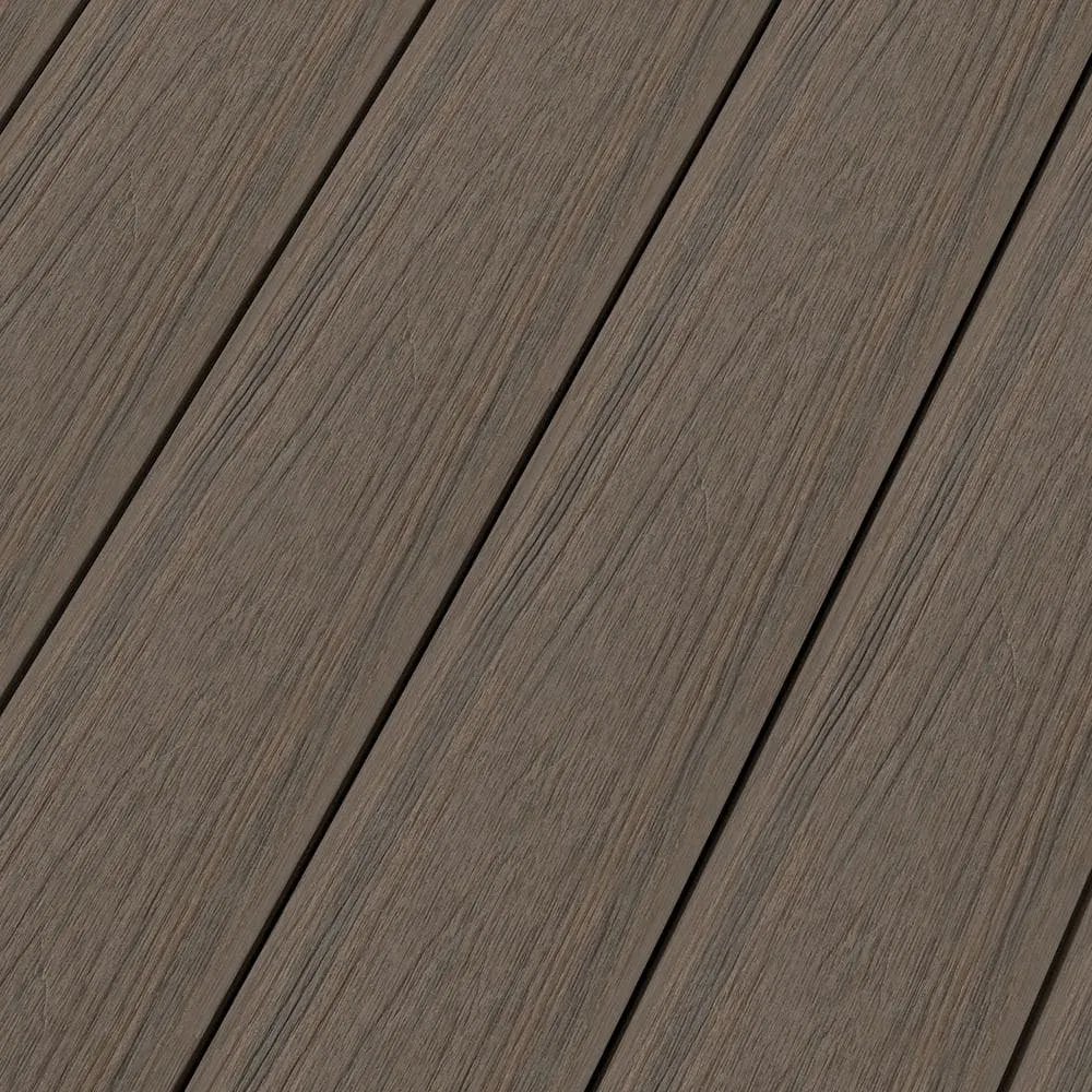 NewTechWood UltraShield Naturale Voyager 1 in. x 6 in. x 1 ft. Brazilian Ipe Hollow Composite Decking Board Sample, photo 8 of 8
