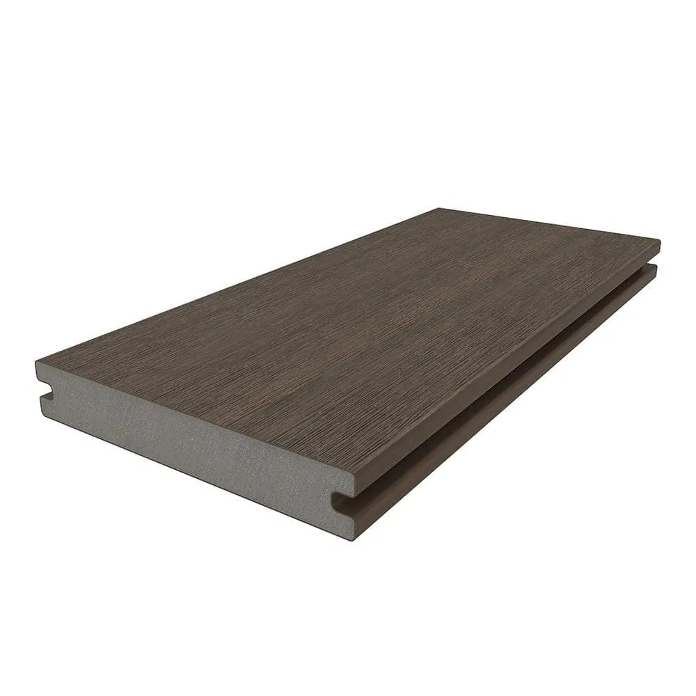 NewTechWood Naturale Magellan Series 1 in. x 5-1/2 in. x 0.5 ft. Brazilian Ipe Composite Decking Board Sample with Groove, photo 5 of 6