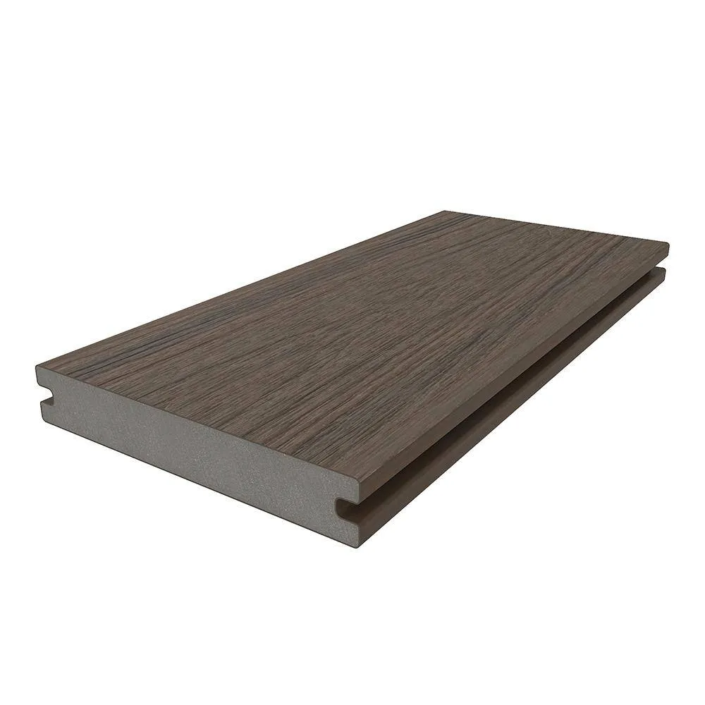 NewTechWood Naturale Magellan Series 1 in. x 5-1/2 in. x 0.5 ft. Brazilian Ipe Composite Decking Board Sample with Groove, photo 4 of 6