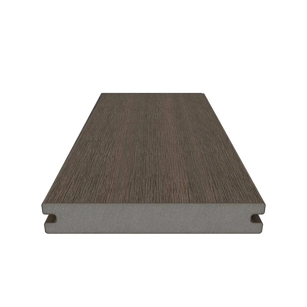 NewTechWood Naturale Magellan Series 1 in. x 5-1/2 in. x 0.5 ft. Brazilian Ipe Composite Decking Board Sample with Groove, photo 3 of 6