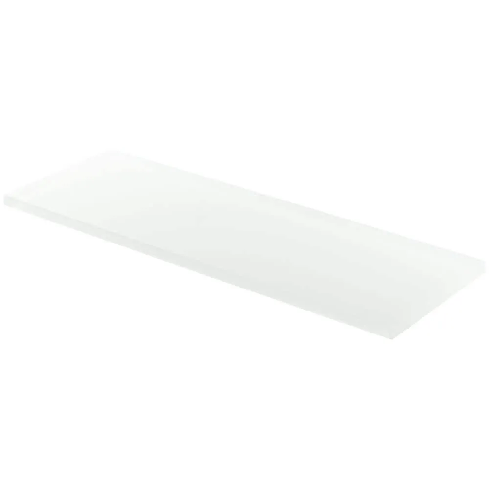 Ivy Hill Tile Contempo Bright White Frosted 4 in. x 12 in. x 8 mm Glass Subway Tile (15 pieces, 5 sq. ft./Box), photo 4 of 5