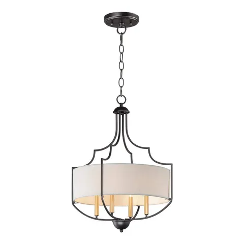 Savant 4-Light Drum Shade Chandelier