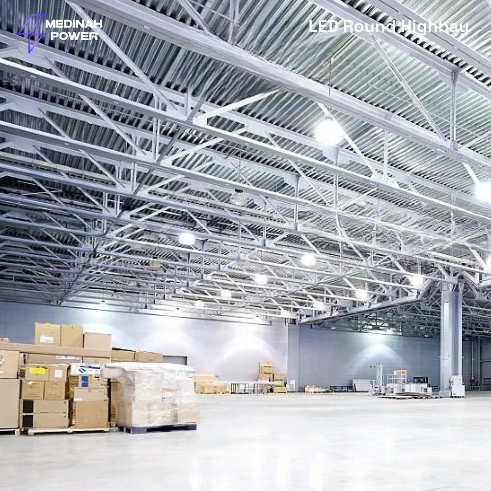 MEDINAH POWER 11 in. Round 400-Watt Equivalent Integrated LED Dimmable Bronze High Bay Light, 22000 Lumens, 5000K Daylight, photo 2 of 14