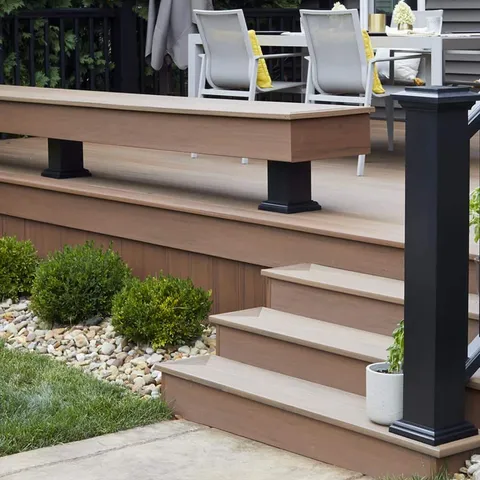 Advanced PVC Vintage Collection Capped Polymer PVC Fascia Board