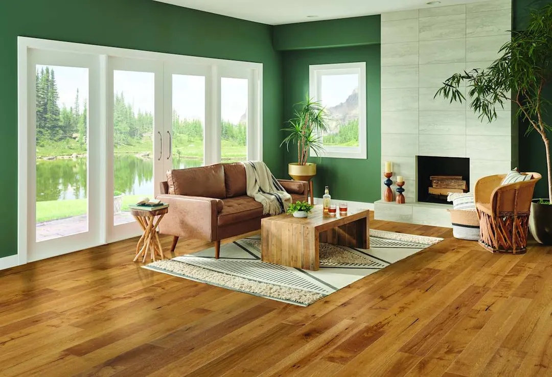 Bruce Piece of Nature Silver 7.28 in. Wide Wire Brushed Engineered White Oak Hardwood Flooring, Low Gloss, 7‑Ply – 32.68 sq. ft. per Carton (Toffee Kiss), photo 2 of 2