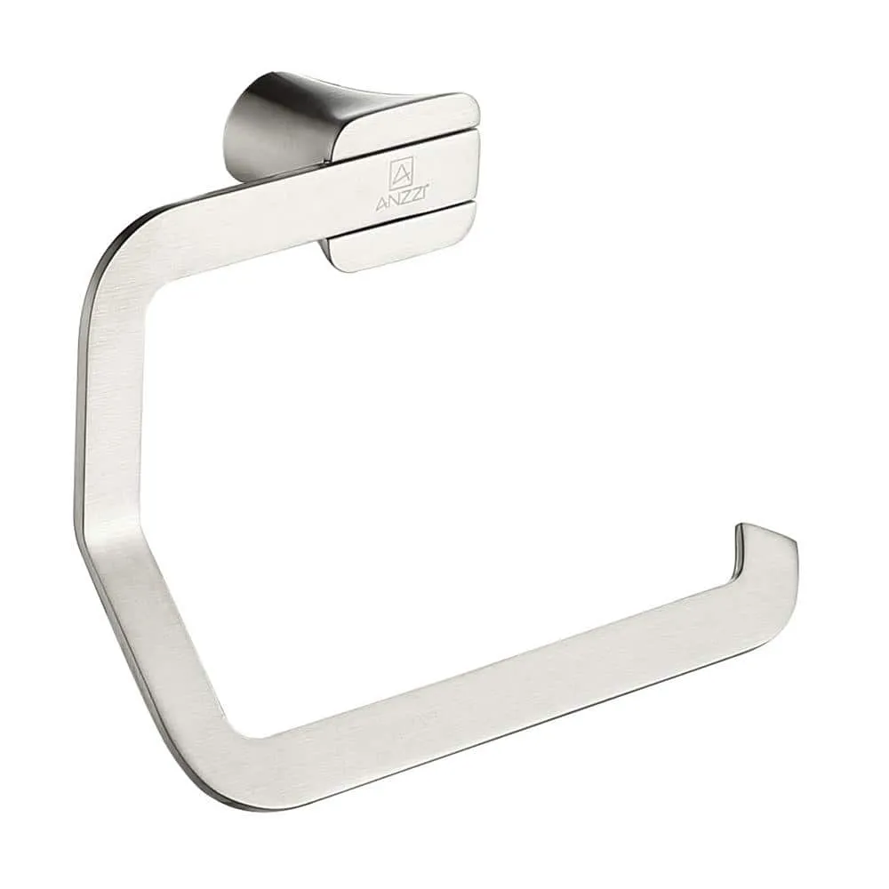 ANZZI Essence Series Wall-Mount Toilet Paper Holder in Brushed Nickel, photo 7 of 14