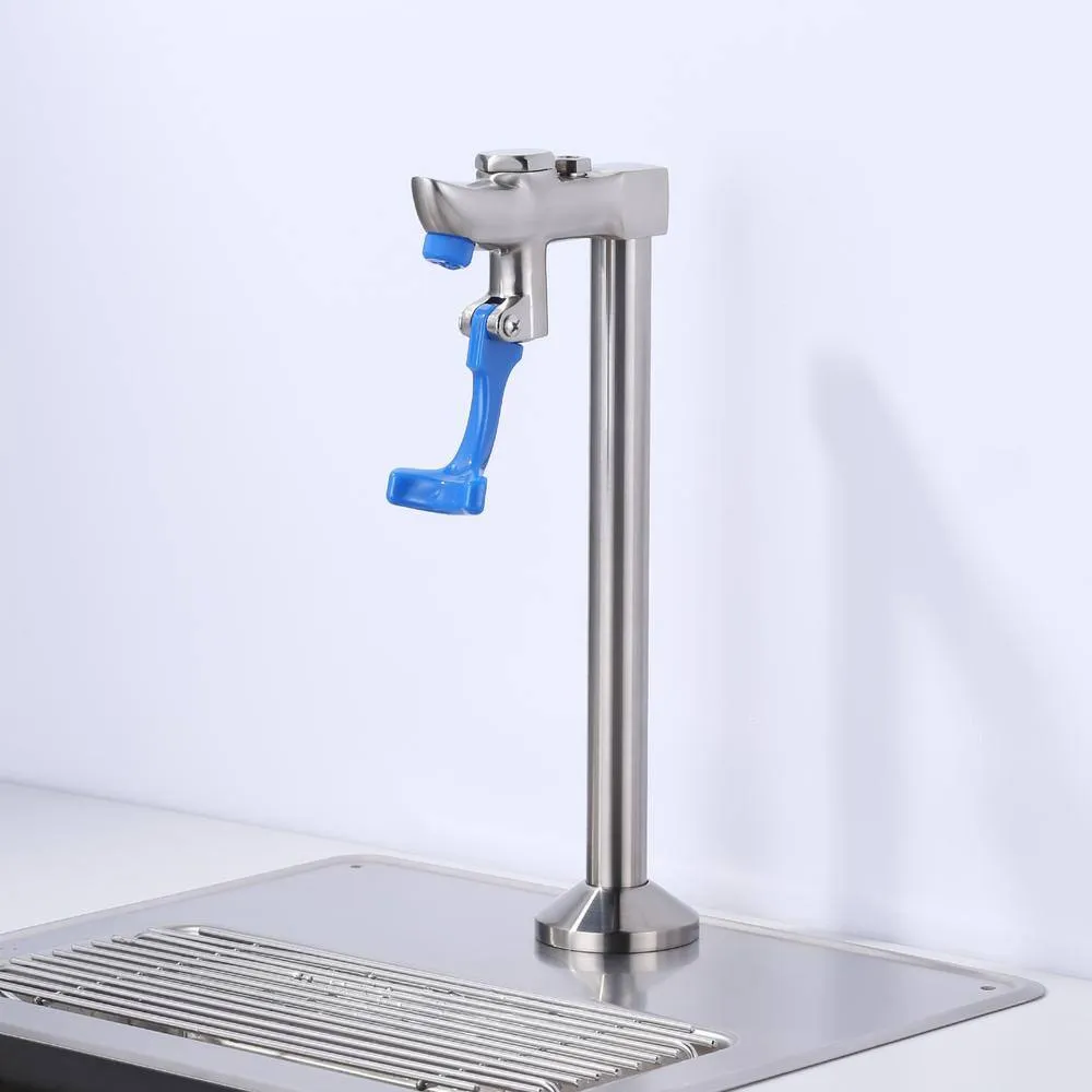 ARCORA Commercial Brushed Nickel Glass Filler Faucet - Single-Handle Deck Mounted, photo 5 of 5