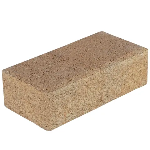 Holland 7.87 in long · 3.94 in wide · 2.36 in high 60 mm Buff Concrete Paver