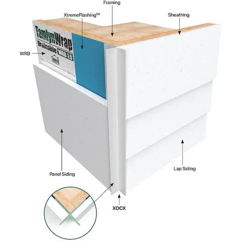 XtremeTrim Bold X Outside Corner Primed 7/8 in × 10 ft