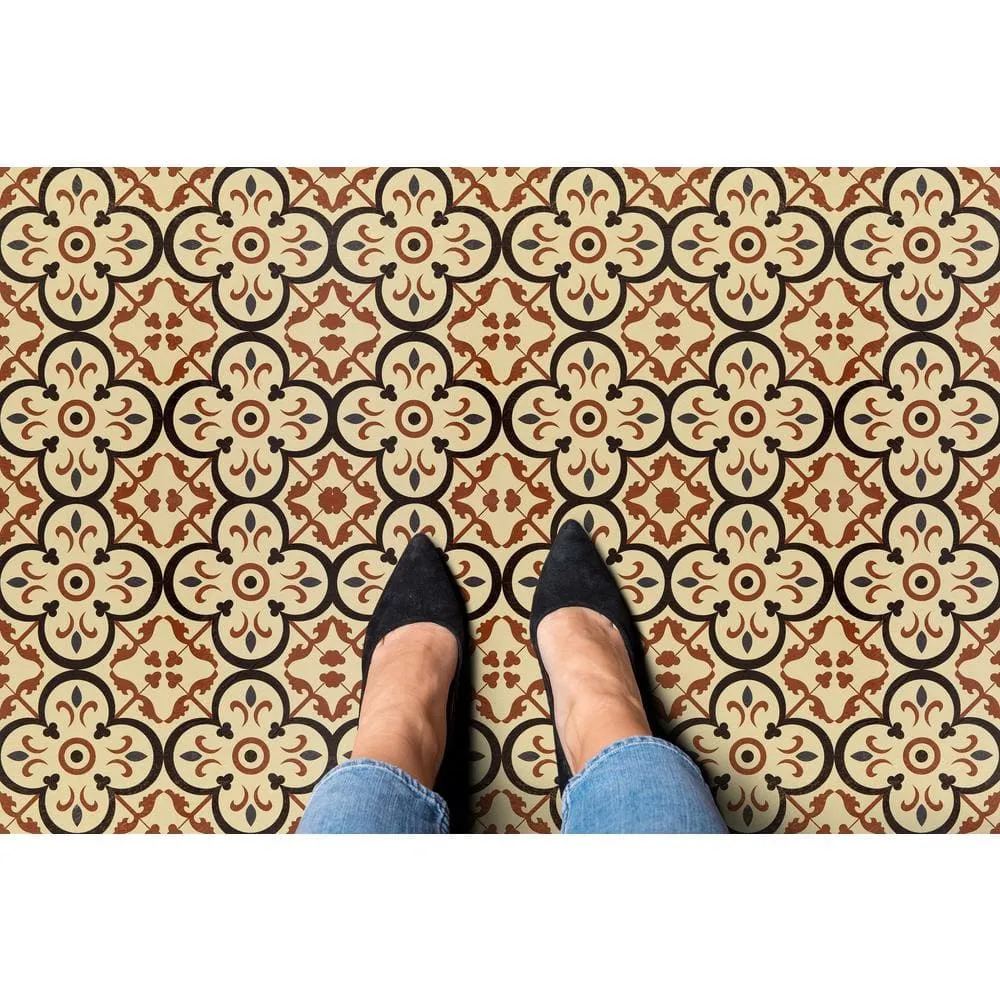 ACHIM Retro Burch 12 in. x 12 in. Self-Adhesive Vinyl Floor Tile (20 Tiles/20 sq. ft.), photo 5 of 5