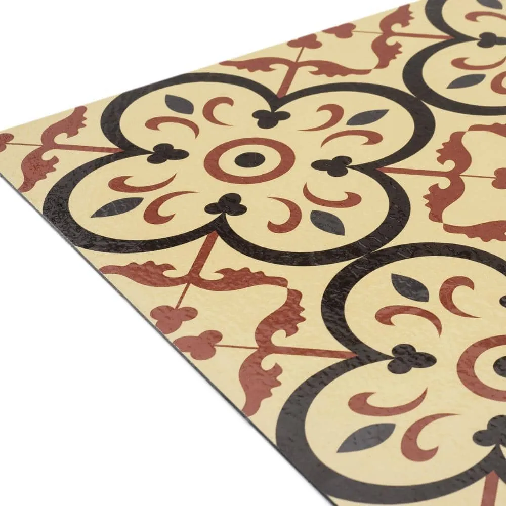 ACHIM Retro Burch 12 in. x 12 in. Self-Adhesive Vinyl Floor Tile (20 Tiles/20 sq. ft.), photo 2 of 5