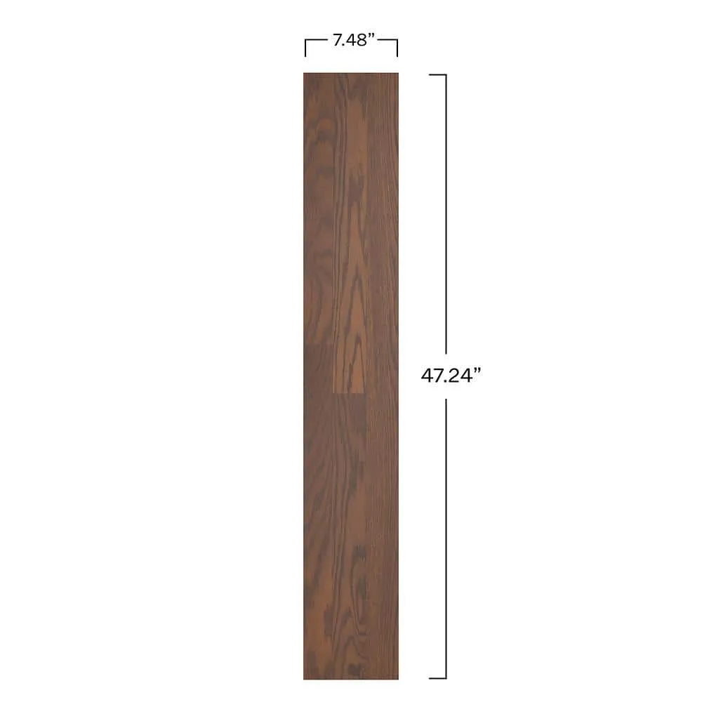 Pergo XP Burnt Anndel Oak 10 mm T x 7.4 in. W x 47.2 in. L Laminate Wood Flooring (19.63 sq. ft./Case), photo 11 of 14