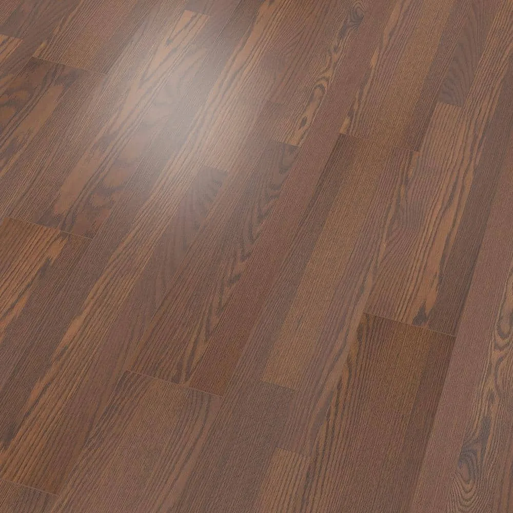 Pergo XP Burnt Anndel Oak 10 mm T x 7.4 in. W x 47.2 in. L Laminate Wood Flooring (19.63 sq. ft./Case), photo 13 of 14