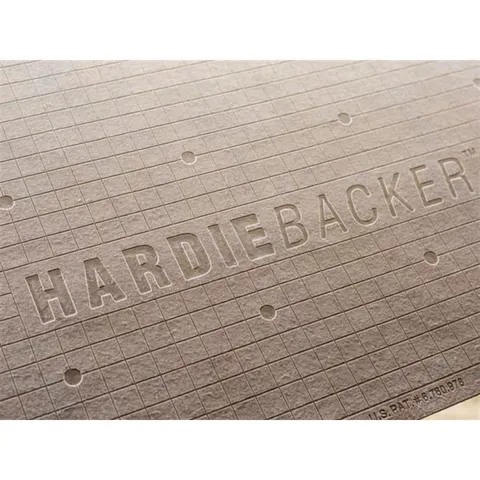 HardieBacker 3 ft × 5 ft × 1/4 in Cement Backerboard