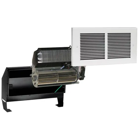 Register Multi-Watt 120-Volt In-Wall Fan-Forced Heater in White