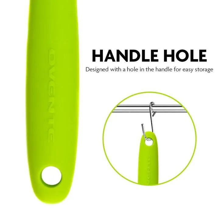 Premium Silicone BPA-Free, Spatula, Stainless Steel Core 500F Heat-Resistant, Non-Stick, Dishwasher Safe, (SP1001G), photo 2 of 7