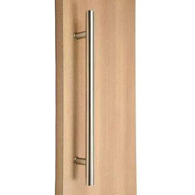 Coventry Satin Nickel Door Handleset with Scroll Lever Interior and Single Cylinder Deadbolt