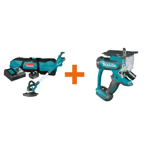 5.0 Ah 18-Volt LXT Lithium-Ion Brushless Cordless 9 in. Drywall Sander Kit