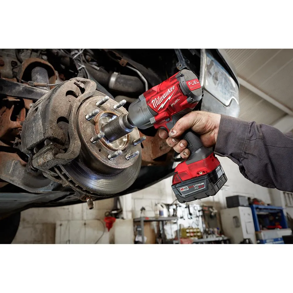 M18 FUEL 18-Volt Lithium-Ion Brushless Cordless Hammer Drill Driver/Impact Driver/Impact Wrench Kit with 4-Batteries, photo 10 of 15
