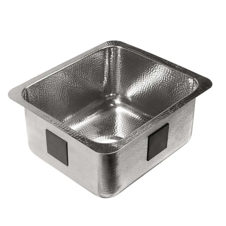 Wilson Undermount Crafted Stainless Steel 17 in. Single Bowl Bar Prep Sink in Polished Finish, photo 5 of 6