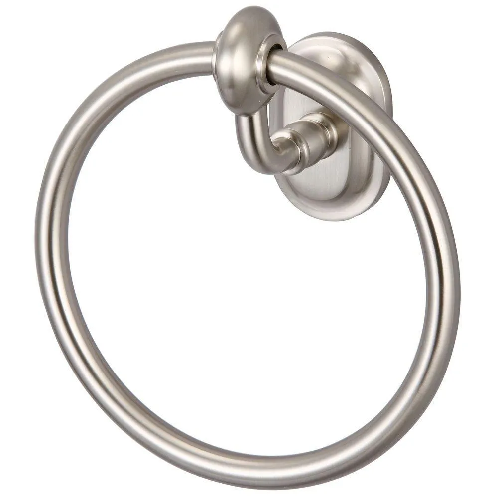 Glass Series Towel Ring in Oil Rubbed Bronze, photo 3 of 4