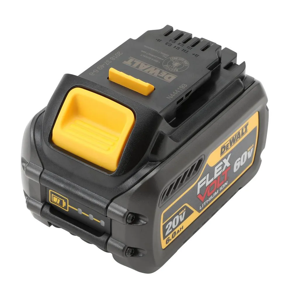 DEWALT FLEXVOLT 60-Volt MAX Lithium-Ion Cordless Brushless 7-1/4 in. Wormdrive Style Circ Saw w/ Battery 3Ah, Charger and Bag, photo 10 of 13