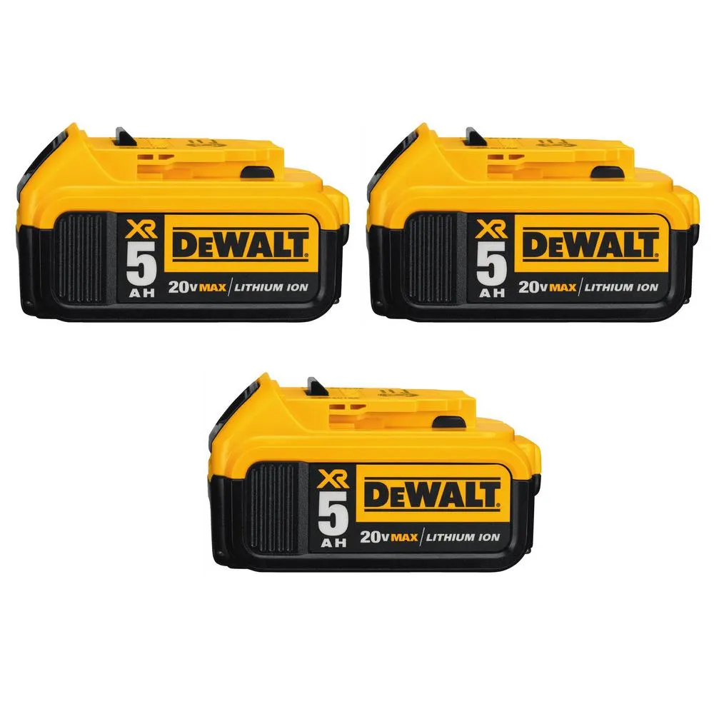 DEWALT 20-Volt MAX XR Premium Lithium-Ion 5.0Ah Battery Pack, photo 16 of 26