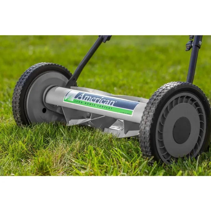American Lawn Mower Company 18 in. Manual Walk Behind Reel Lawn Mower, photo 4 of 5