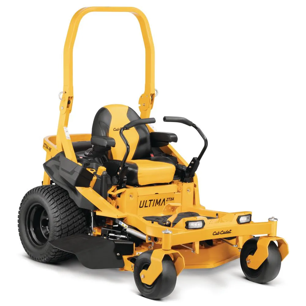 Cub Cadet Ultima ZTX4 60 in. Fabricated Deck 24 HP Kohler Pro 7000 Series V-Twin Engine Zero Turn Mower with Roll Over Protection, photo 15 of 16