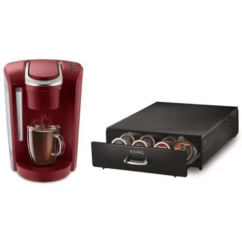 K-Select Red Programmable Single-Serve Coffee Maker
