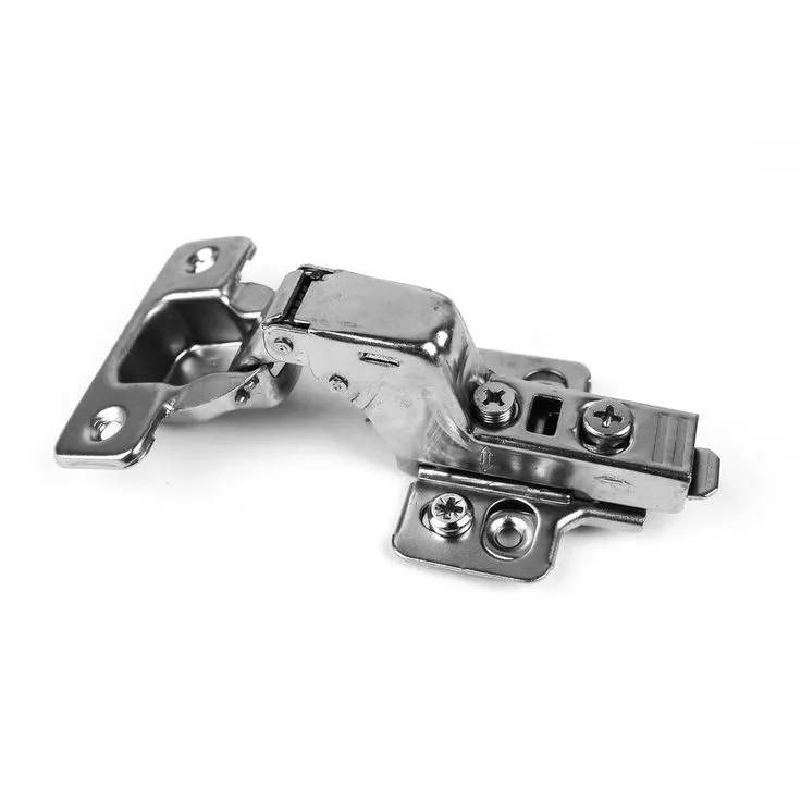 110-Degree 35 mm Inset Overlay Soft Close Frameless Cabinet Hinges with Installation Screws (20-Pairs), photo 8 of 9