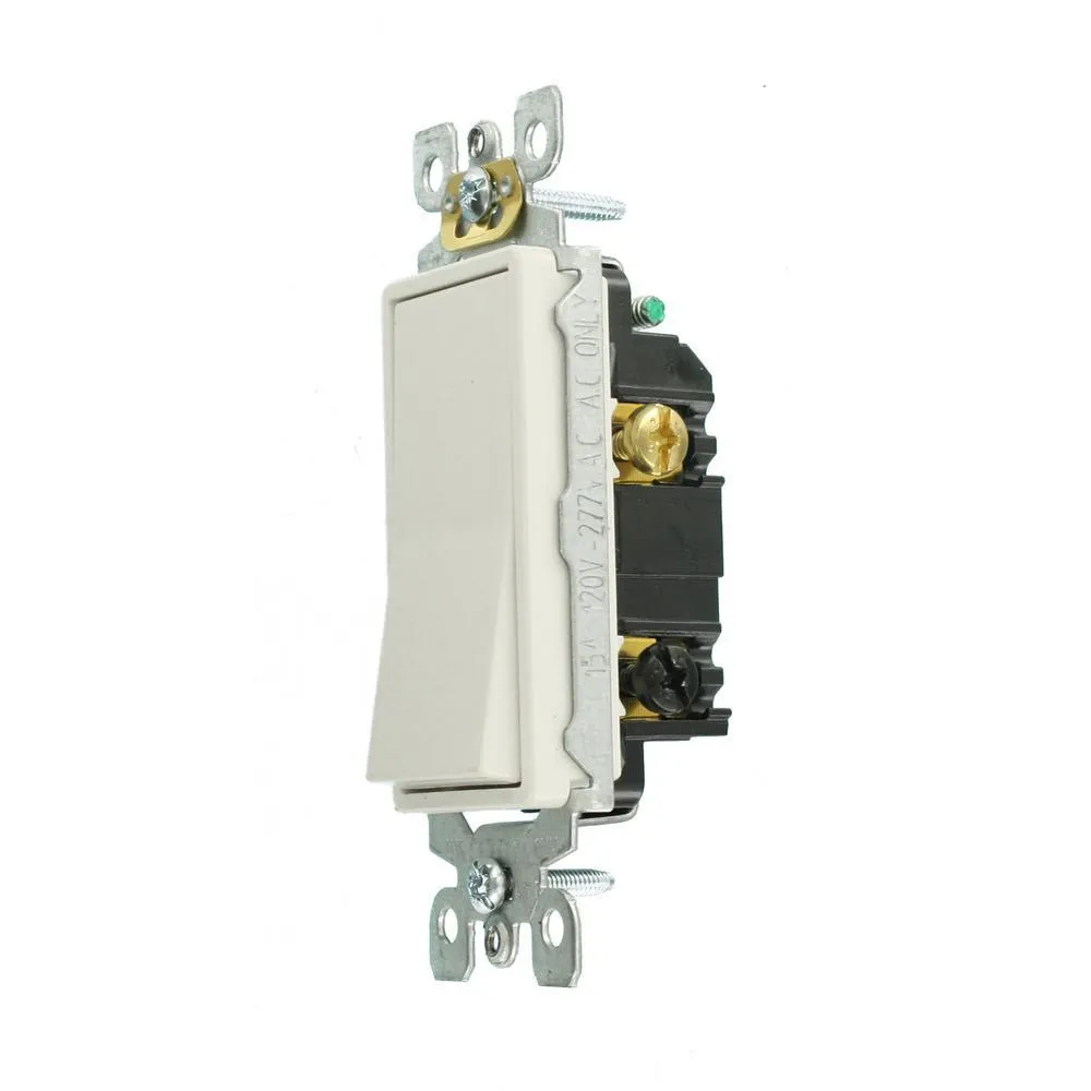 Decora 15 Amp 3-Way Specialty Light Switch, White (10-Pack), photo 4 of 8