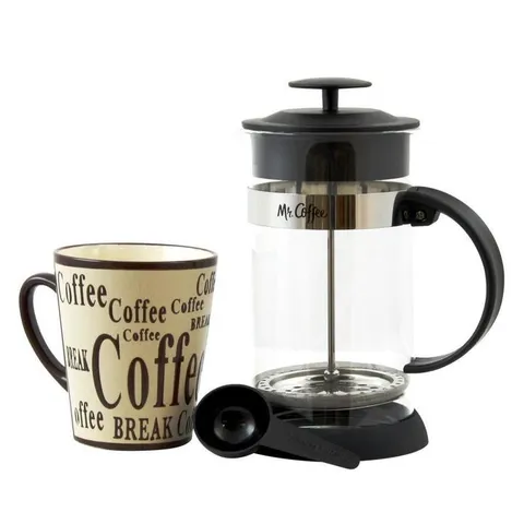 Colwyn 4-Cup Black Commercial/Residential French Press