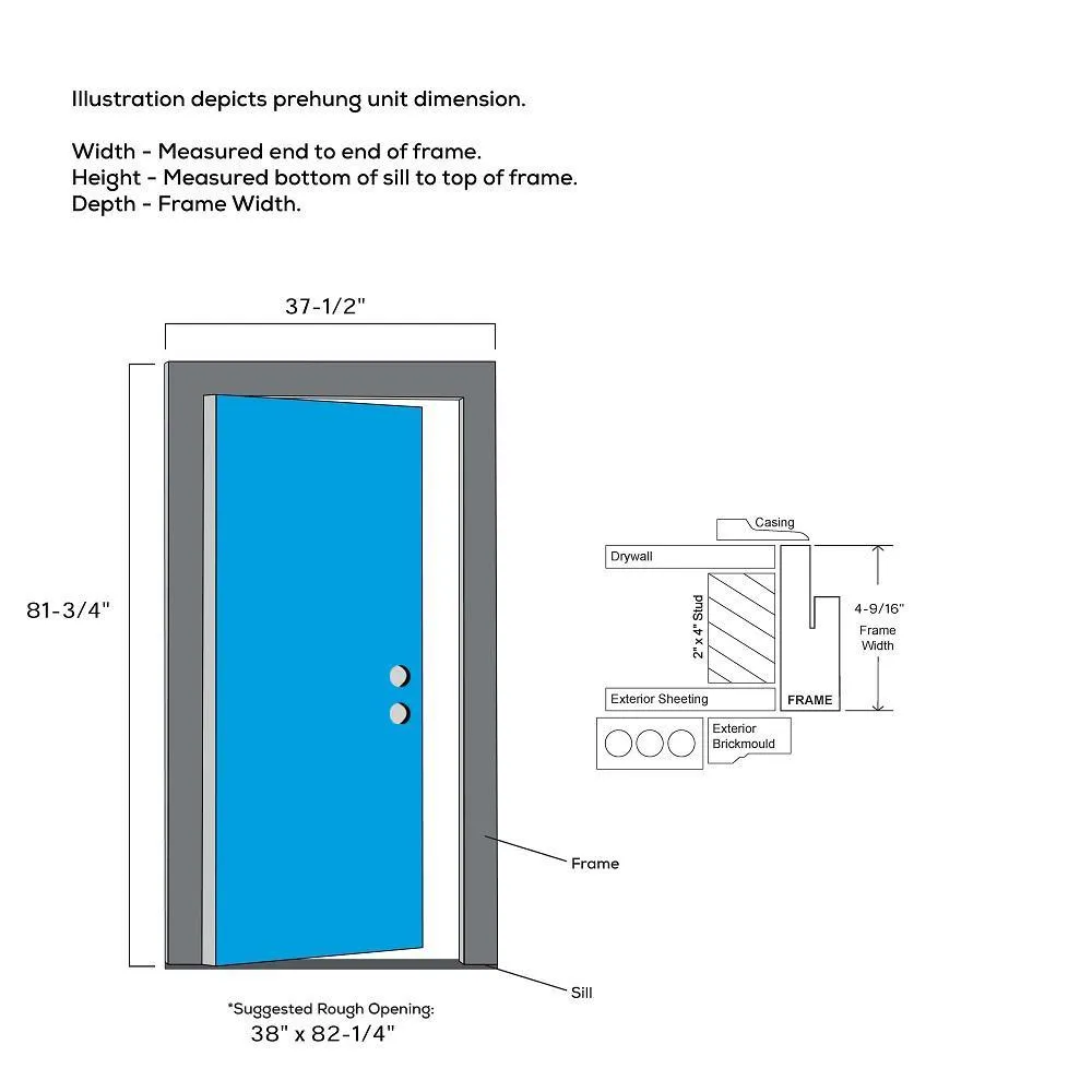 MMI Door 36 in. x 80 in. Internal Blinds Left-Hand Inswing Full Lite Clear Primed Steel Prehung Front Door, photo 2 of 8