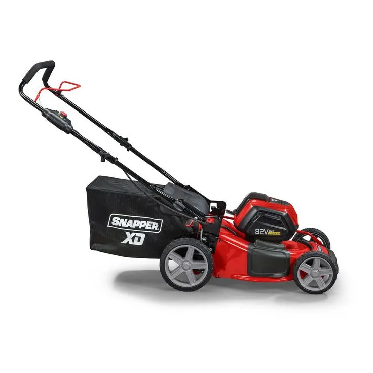 Snapper XD 82-Volt MAX Cordless Electric 19 in. Lawn Mower Kit with (2) 2.0 Batteries and (1) Rapid Charger, photo 8 of 9