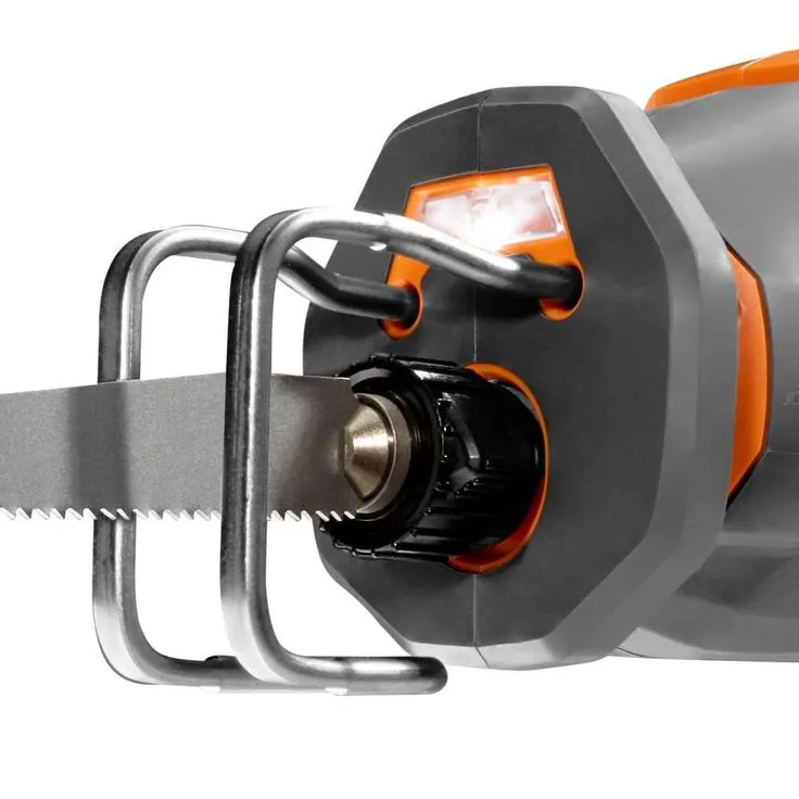 RIDGID 18-Volt OCTANE Cordless Brushless One-Handed Reciprocating Saw Kit with (1) OCTANE Bluetooth 3.0 Ah Battery and Charger, photo 6 of 11