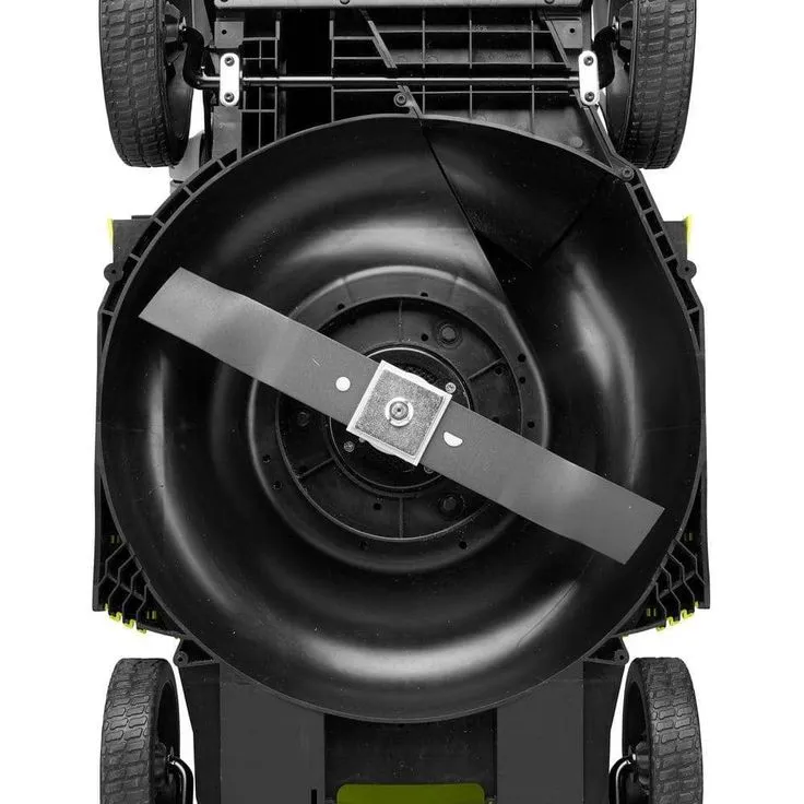 RYOBI 16 in. ONE+ 18-Volt Lithium-Ion Cordless Battery Walk Behind Push Lawn Mower Two 4.0Ah Batteries/Charger Included, photo 5 of 7