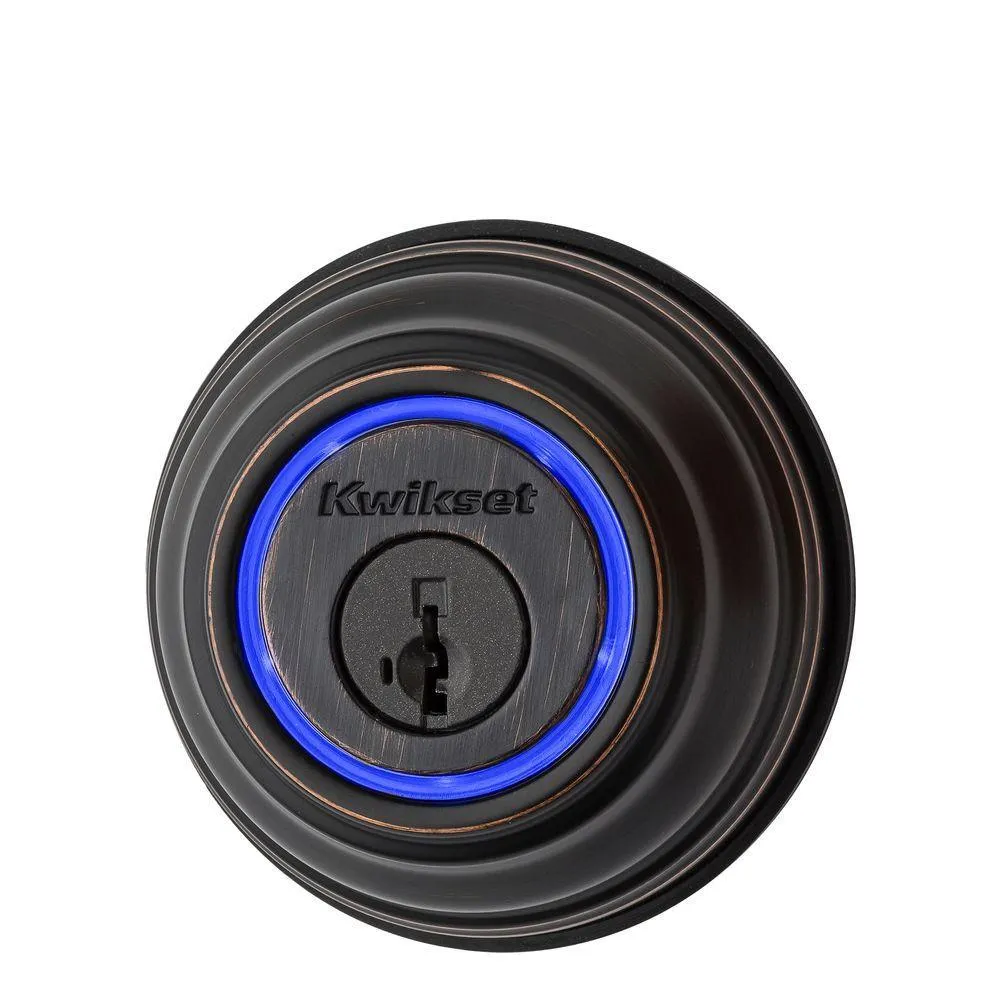 Kwikset Kevo 2nd Gen Satin Nickel Single Cylinder Touch-to-Open Bluetooth Smart Lock Deadbolt Works with Many Smart Devices, photo 10 of 10