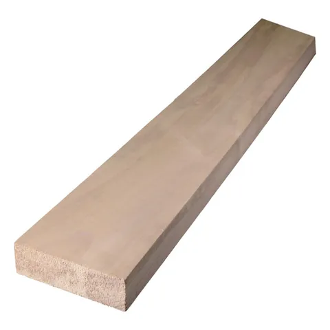 1 in thick · 4 in wide · 4 ft long Poplar Lumber, Clear Grade