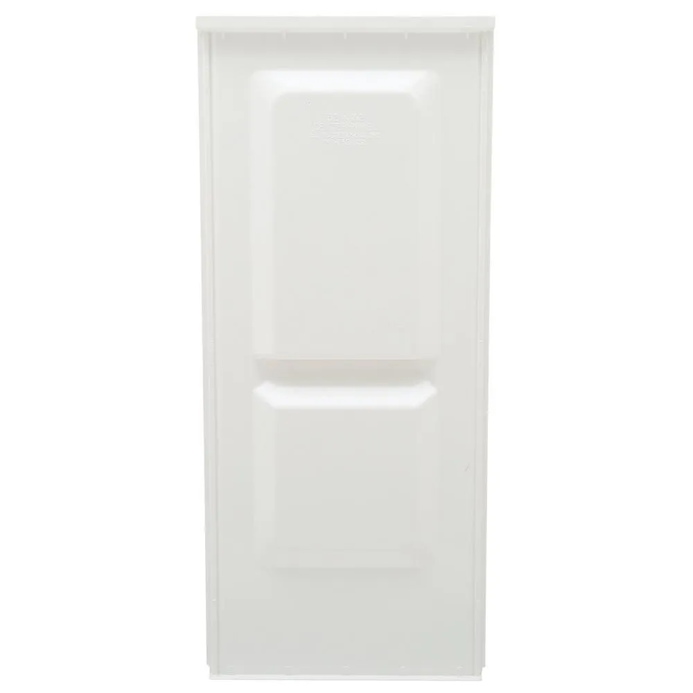 Durawall 32 in. x 32 in. x 73-1/4 in. 3-Piece Direct-to-Stud Alcove Shower Wall Set in White, photo 4 of 4