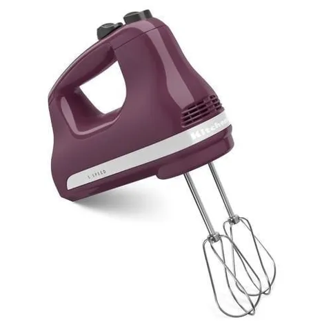 60-in Cord 5-Speed Boysenberry Hand Mixer