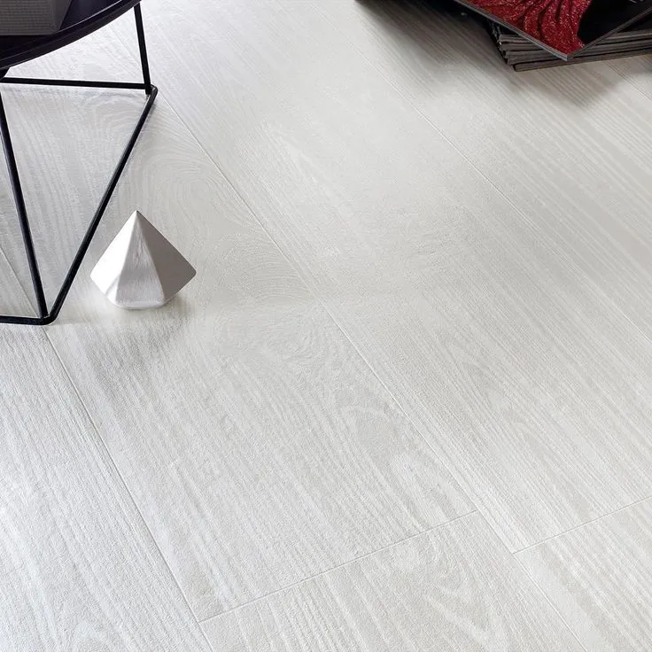 Bond Tile Sketchwood White 8 in. x 48 in. Matte Porcelain Floor and Wall Tile (5 Pieces 12.91 Sq. Ft. / Box), photo 9 of 13