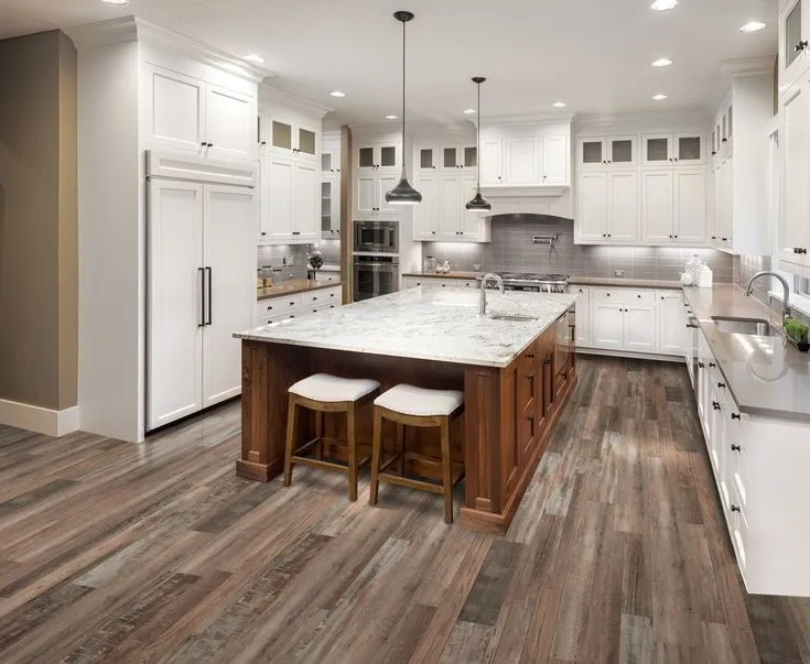 CALI Vinyl Pro Classic 10-Piece 7.12-in x 48-in Redefined Pine Luxury Vinyl Plank Flooring, photo 2 of 8