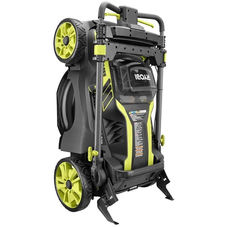RYOBI 20 in. 40-Volt Brushless Lithium-Ion Cordless Battery Self Propelled Lawn Mower with 5.0 Ah Battery and Charger Included, photo 6 of 8
