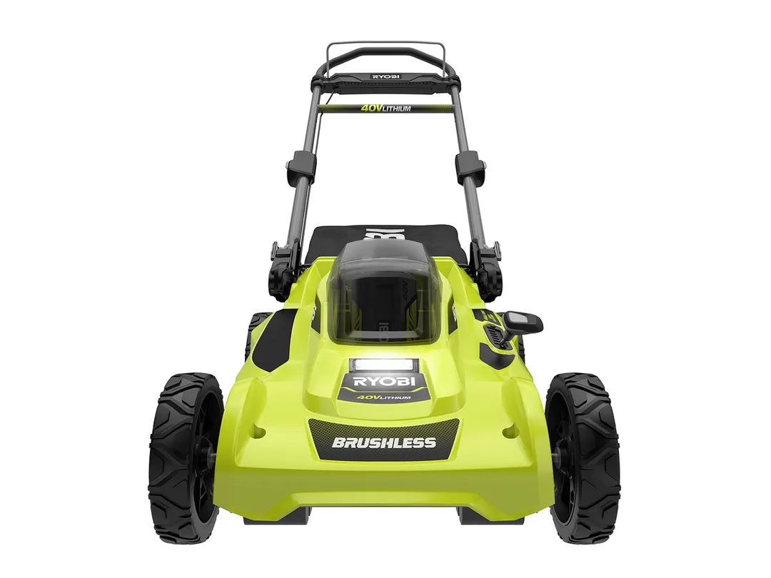 RYOBI 20 in. 40-Volt Brushless Lithium-Ion Cordless Walk-Behind Push Lawn Mower, 6.0Ah Battery & Charger Included, photo 4 of 8