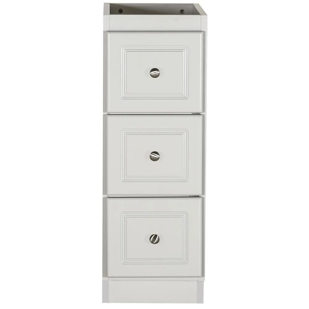 Ultraline 60 in. W x 21 in. D x 34.5 in. H Vanity for Center Basin Cabinet Only in Natural Alder, photo 18 of 48