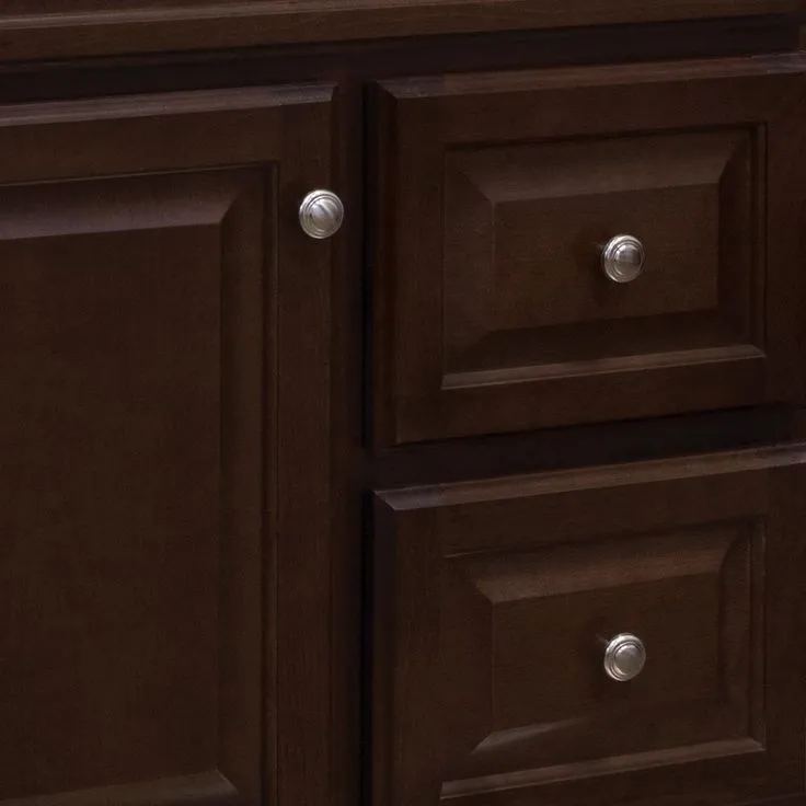 Hampton Bay Hampton 30 in. W x 21 in. D x 33.5 in. H Bathroom Vanity Cabinet Only in Cognac, photo 5 of 17