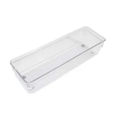 9.8 × 3.2 in Plastic Multi-Use Insert Drawer Organizer
